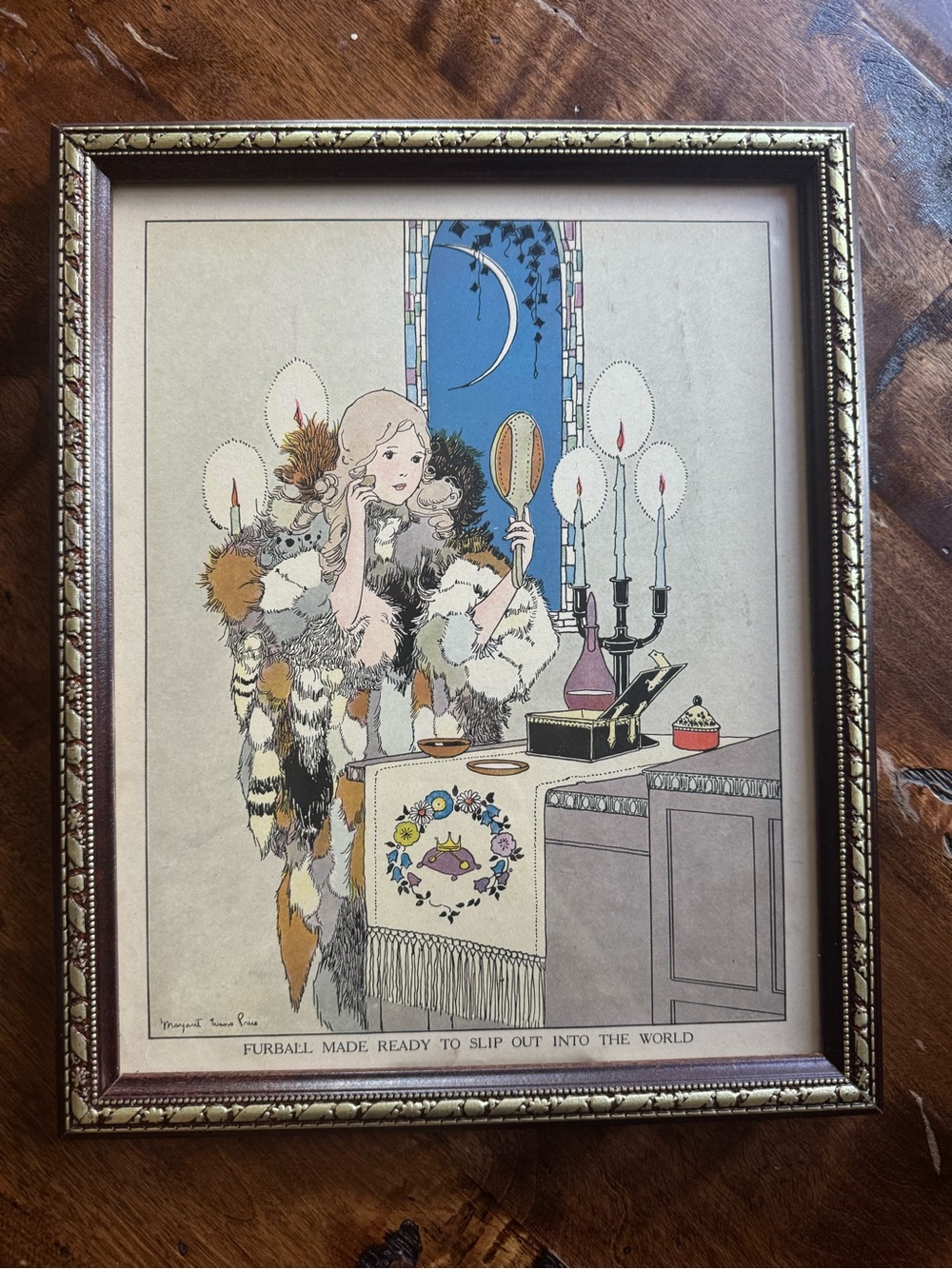 Framed Vintage Fairy Tale Print